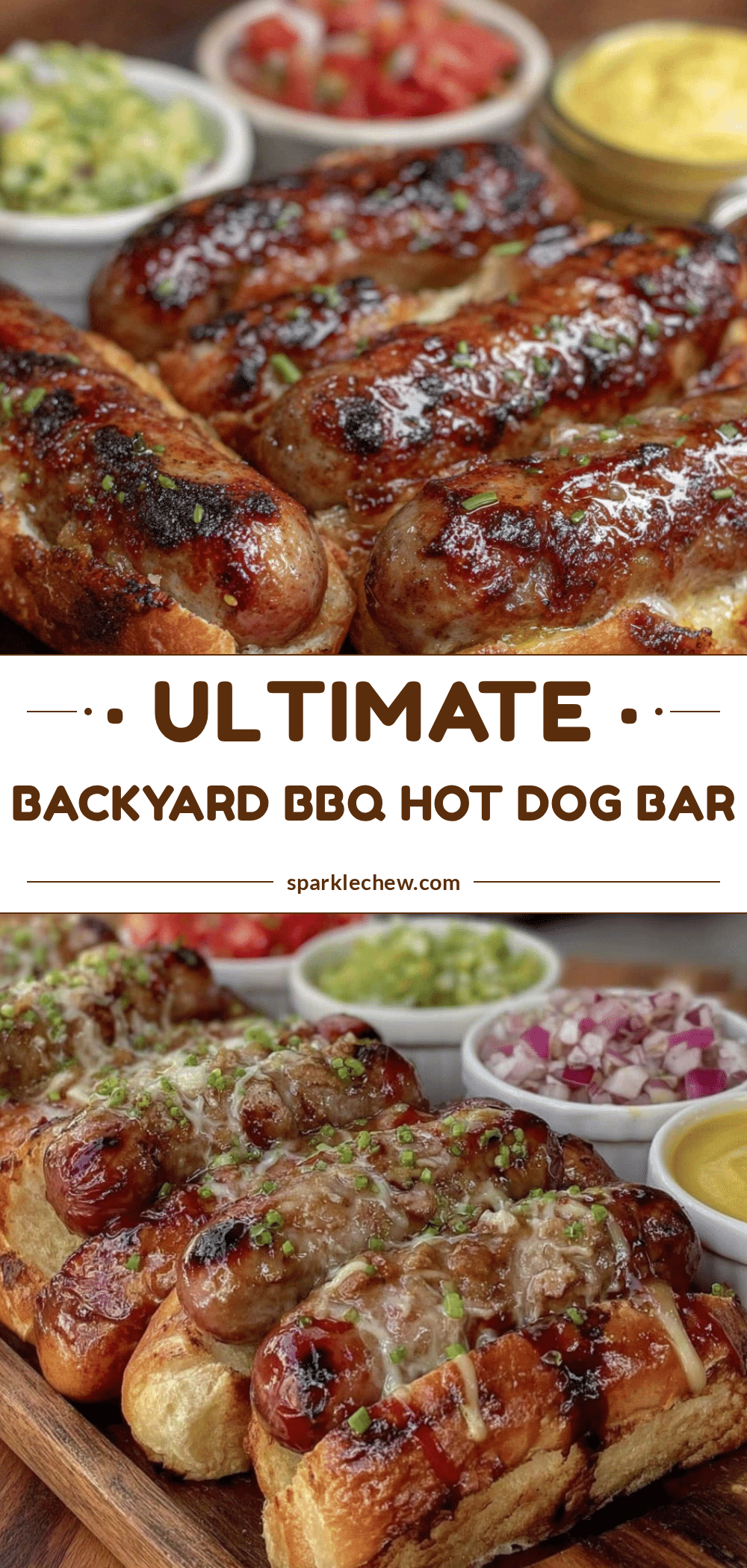 backyard bbq hot dog bar recipe