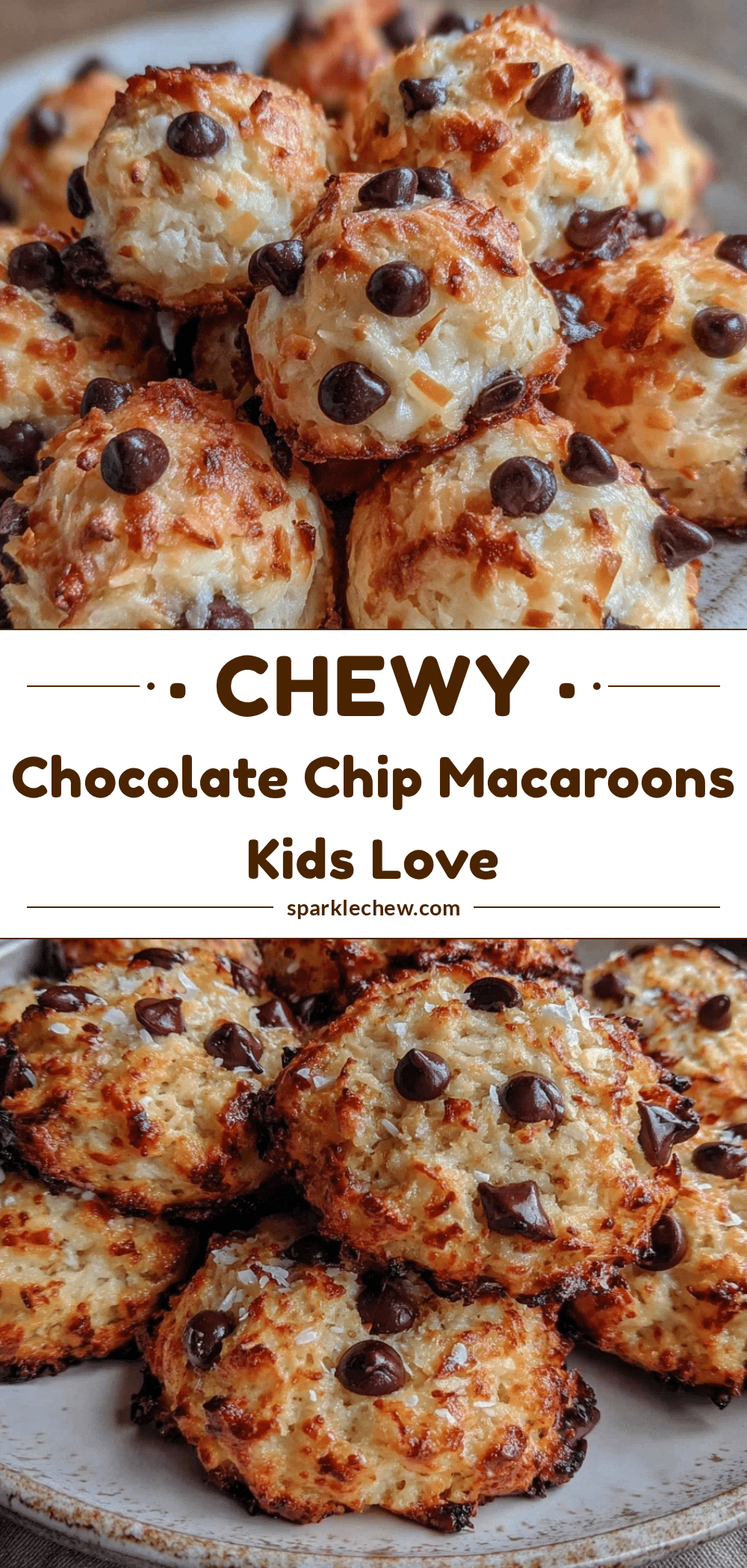 chewy chocolate chip macaroons recipe