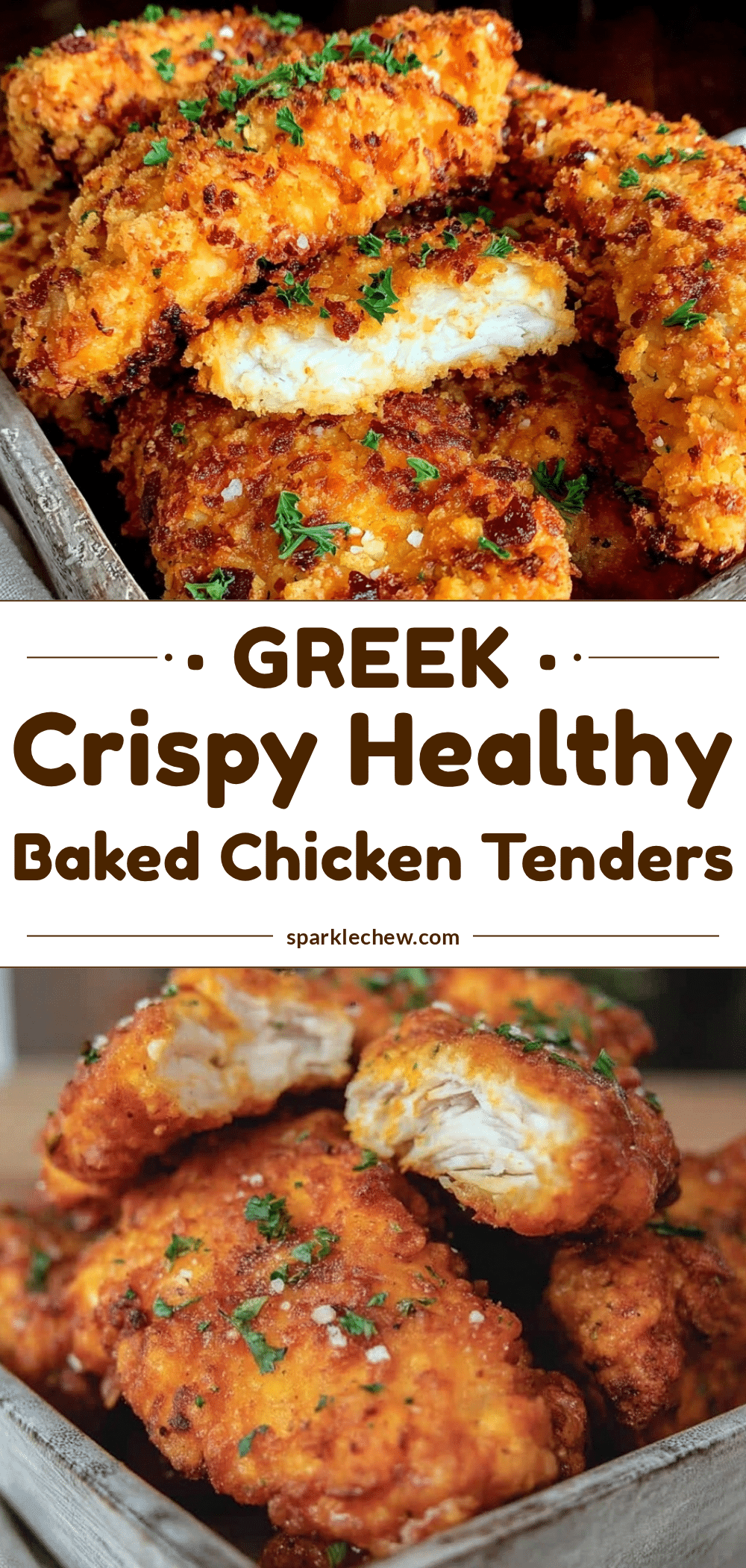 crispy healthy baked chicken tenders recipe