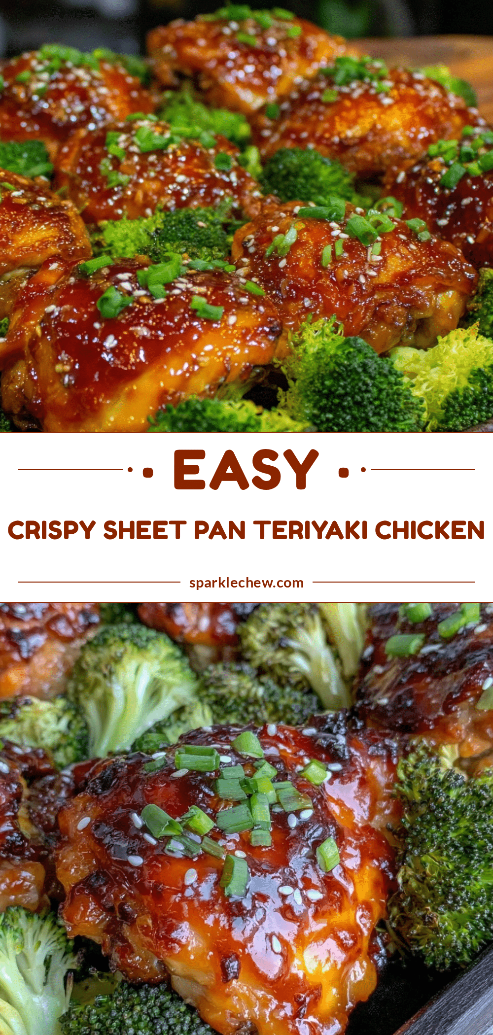 crispy sheet pan teriyaki chicken recipe
