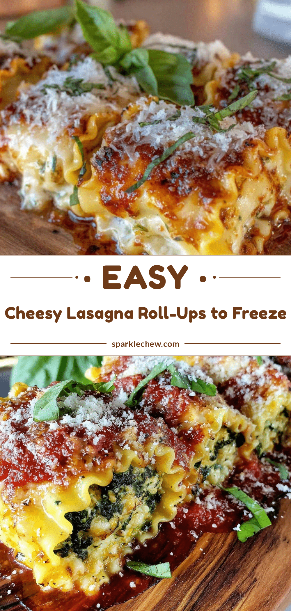 easy cheesy lasagna roll-ups recipe