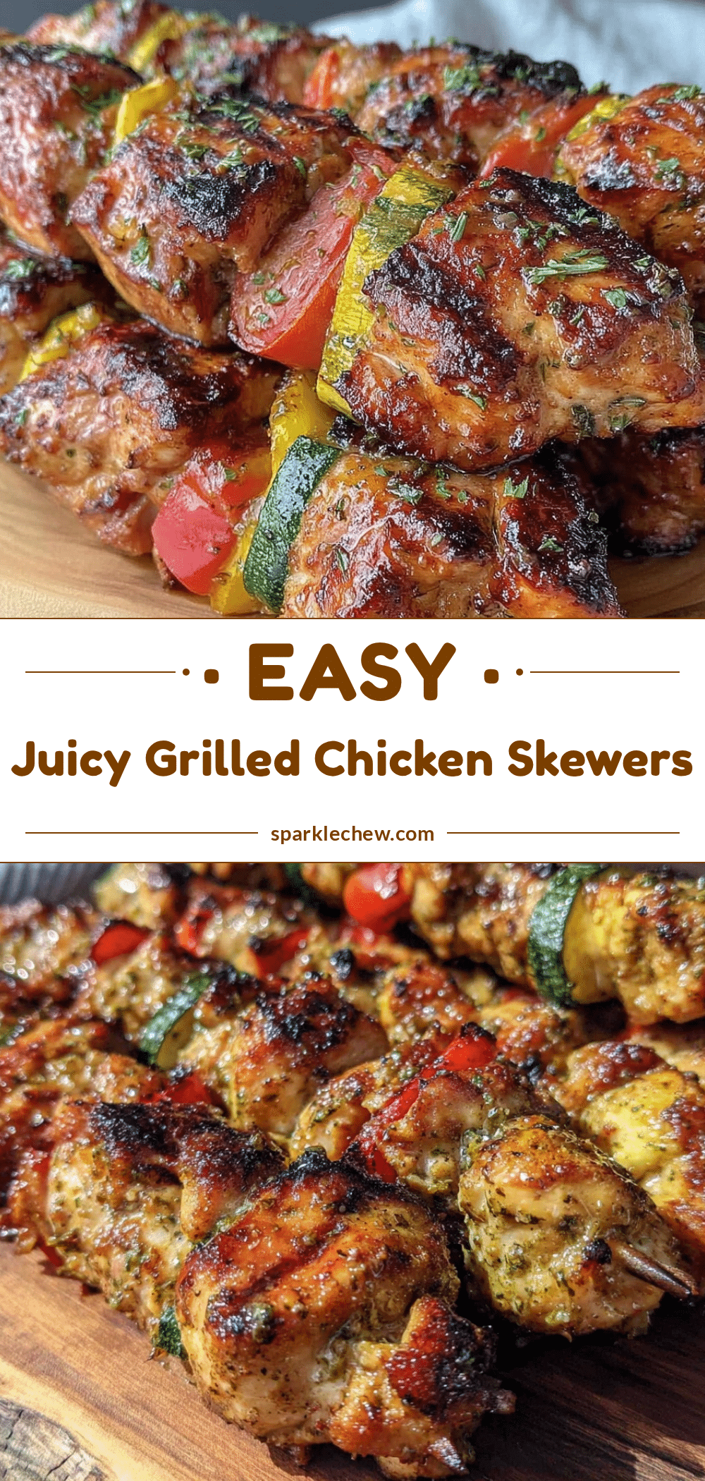 easy grilled chicken skewers recipe