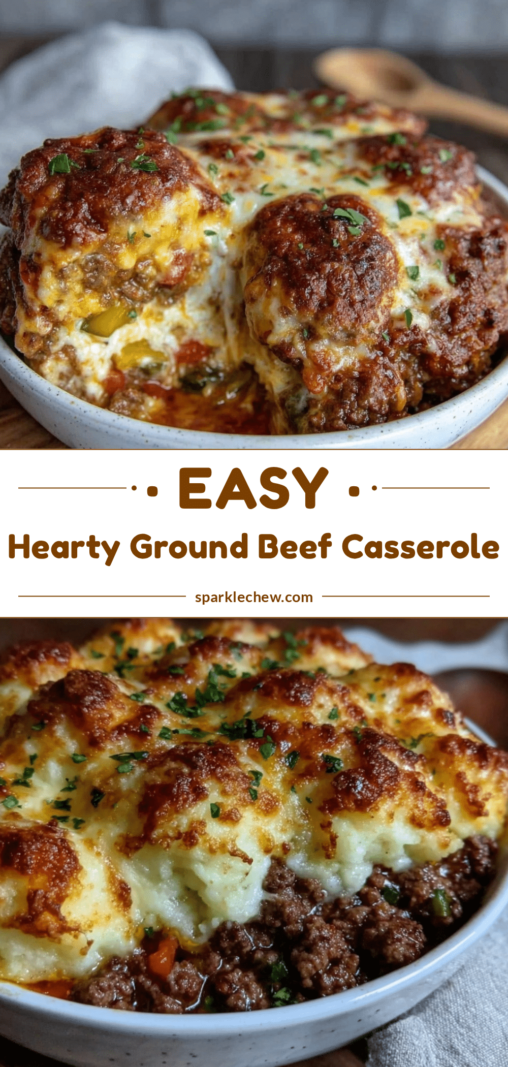easy hearty ground beef casserole recipe