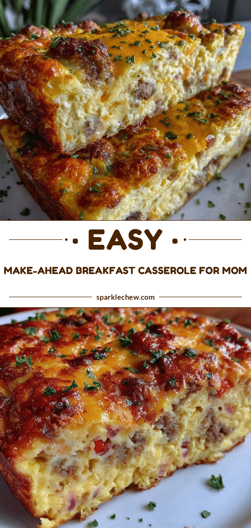 easy make-ahead breakfast casserole recipe