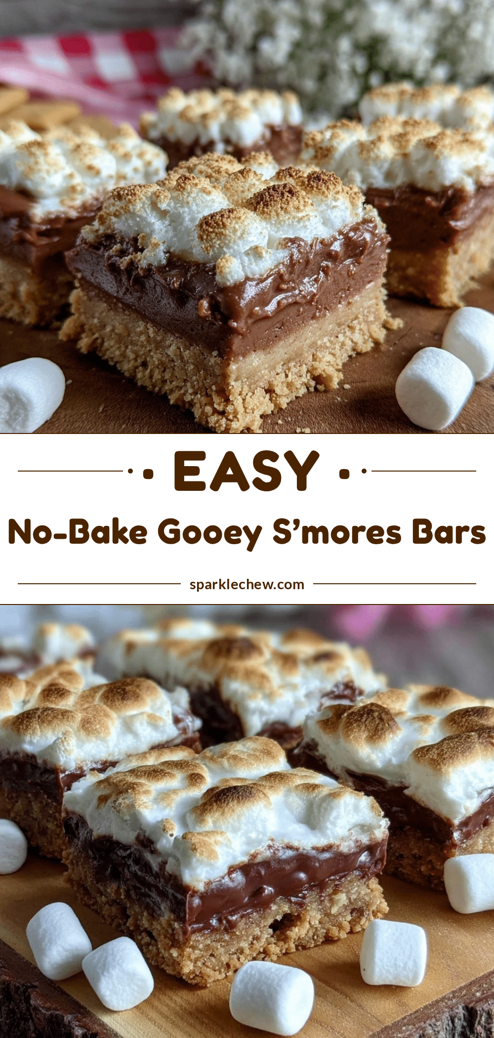 easy no-bake smores bars recipe