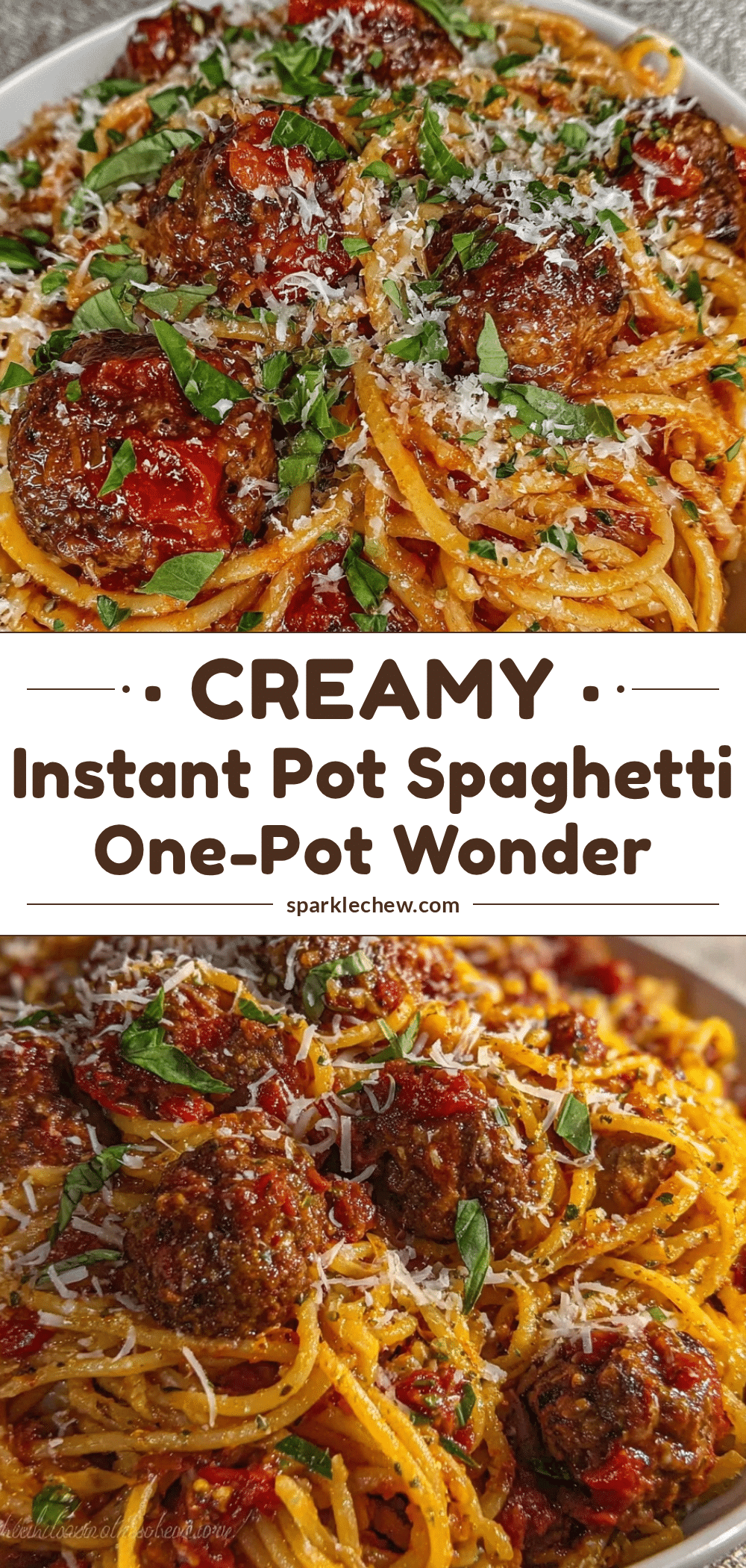 Instant Pot Spaghetti recipe