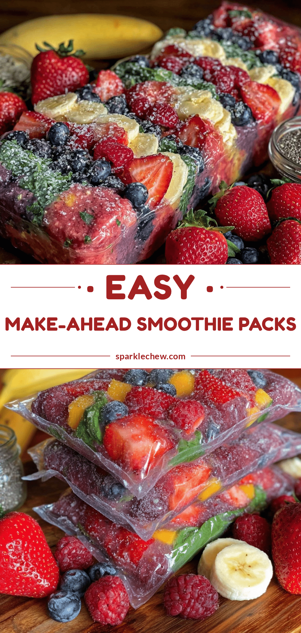 make-ahead smoothie packs recipe
