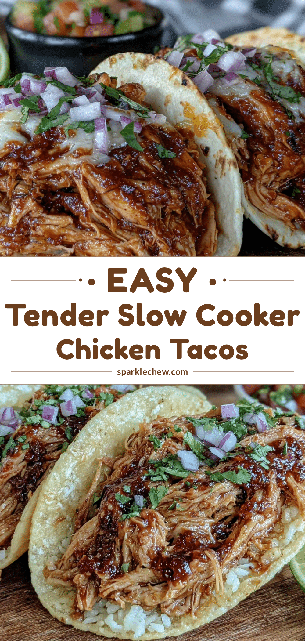 slow cooker chicken tacos recipe