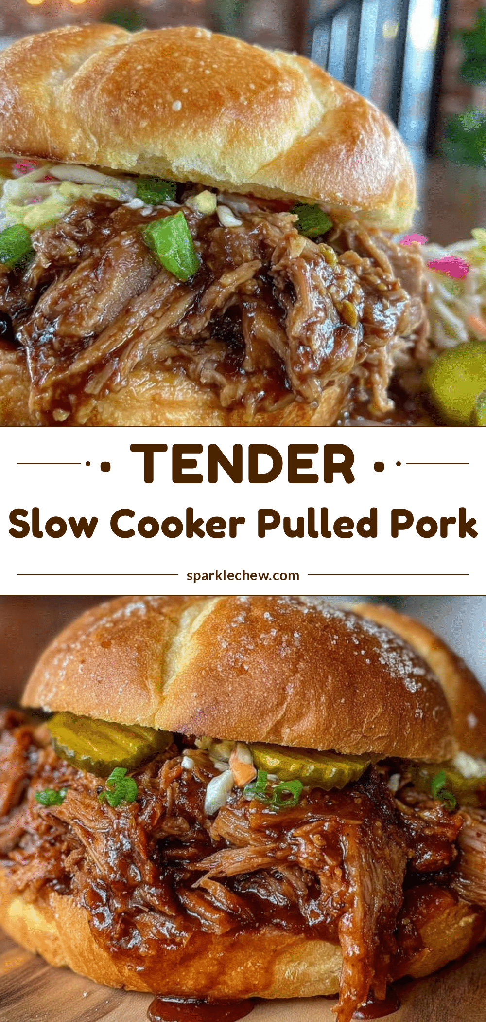 tender slow cooker pulled pork sandwiches recipe