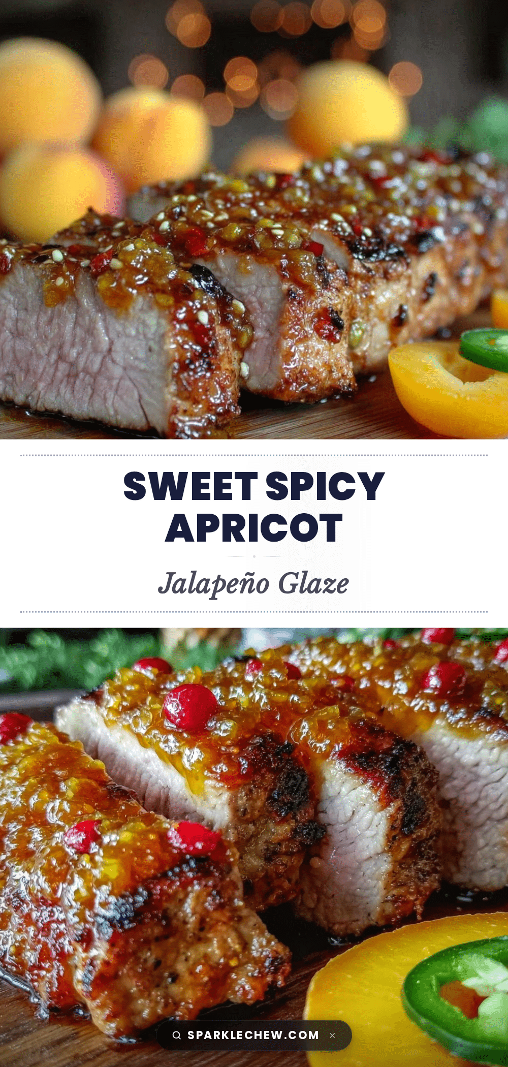 apricot jalapeño jam glaze recipe
