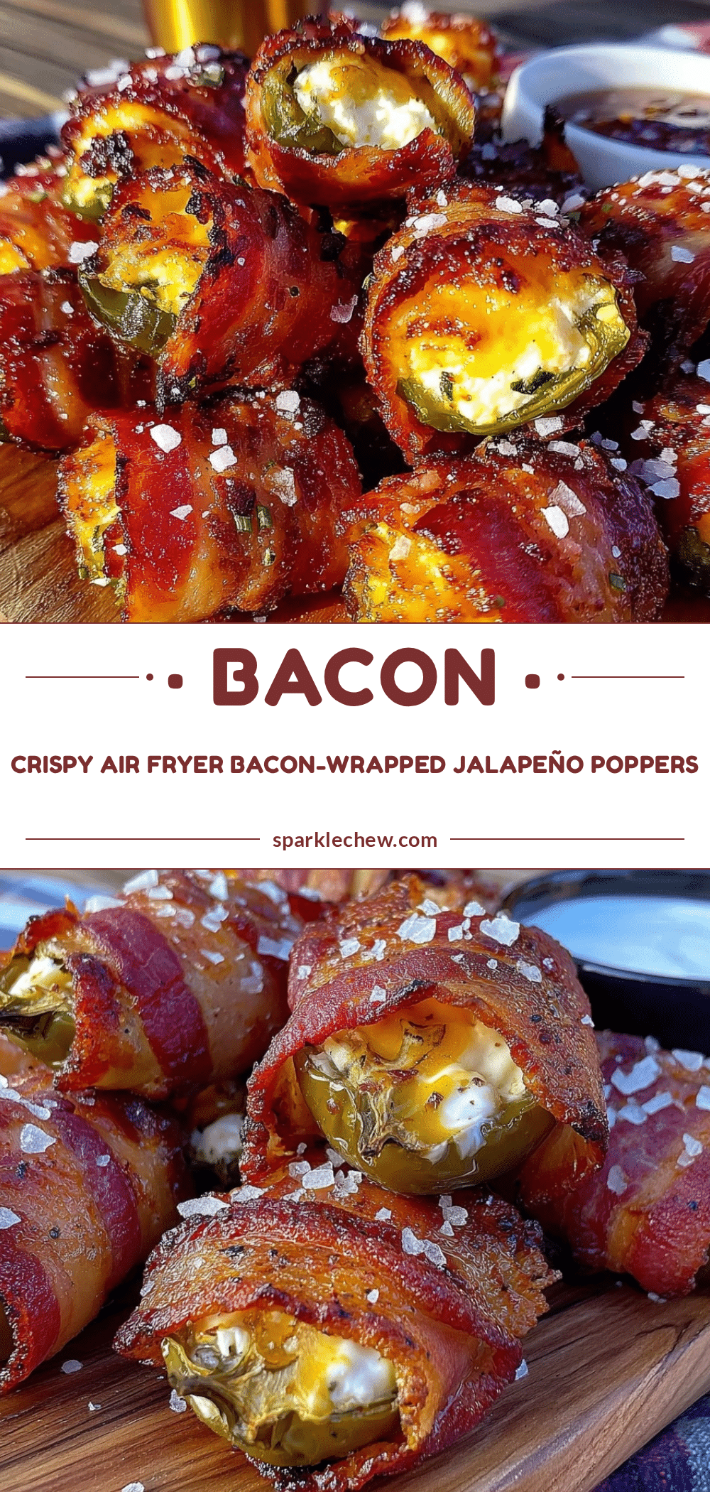 bacon-wrapped jalapeño poppers air fryer recipe