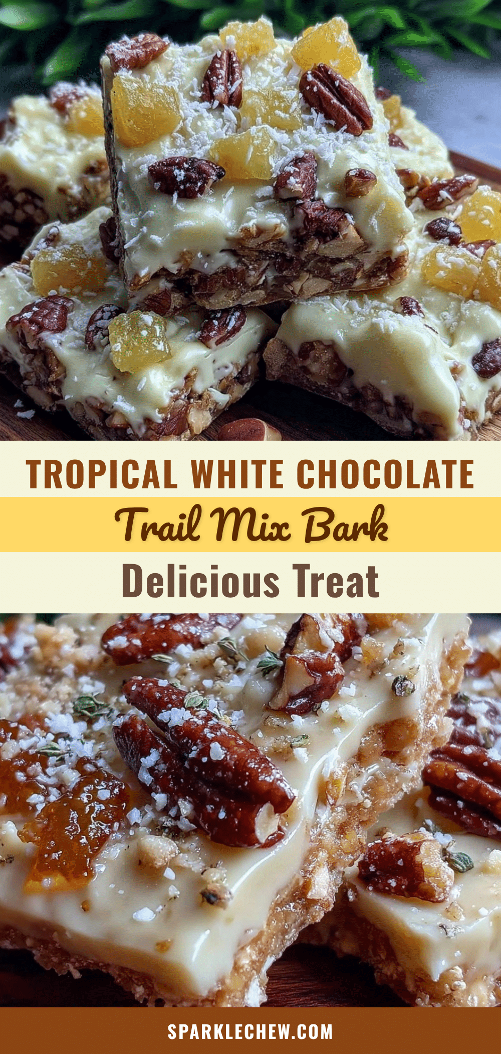 beach bag trail mix bark recipe