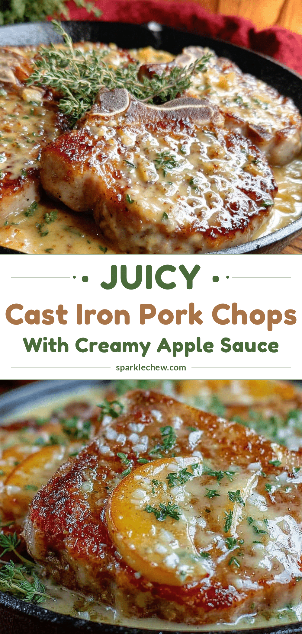 cast iron pork chops recipe