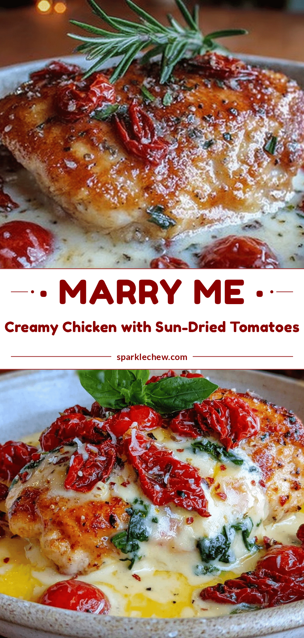Creamy Marry Me Chicken recipe
