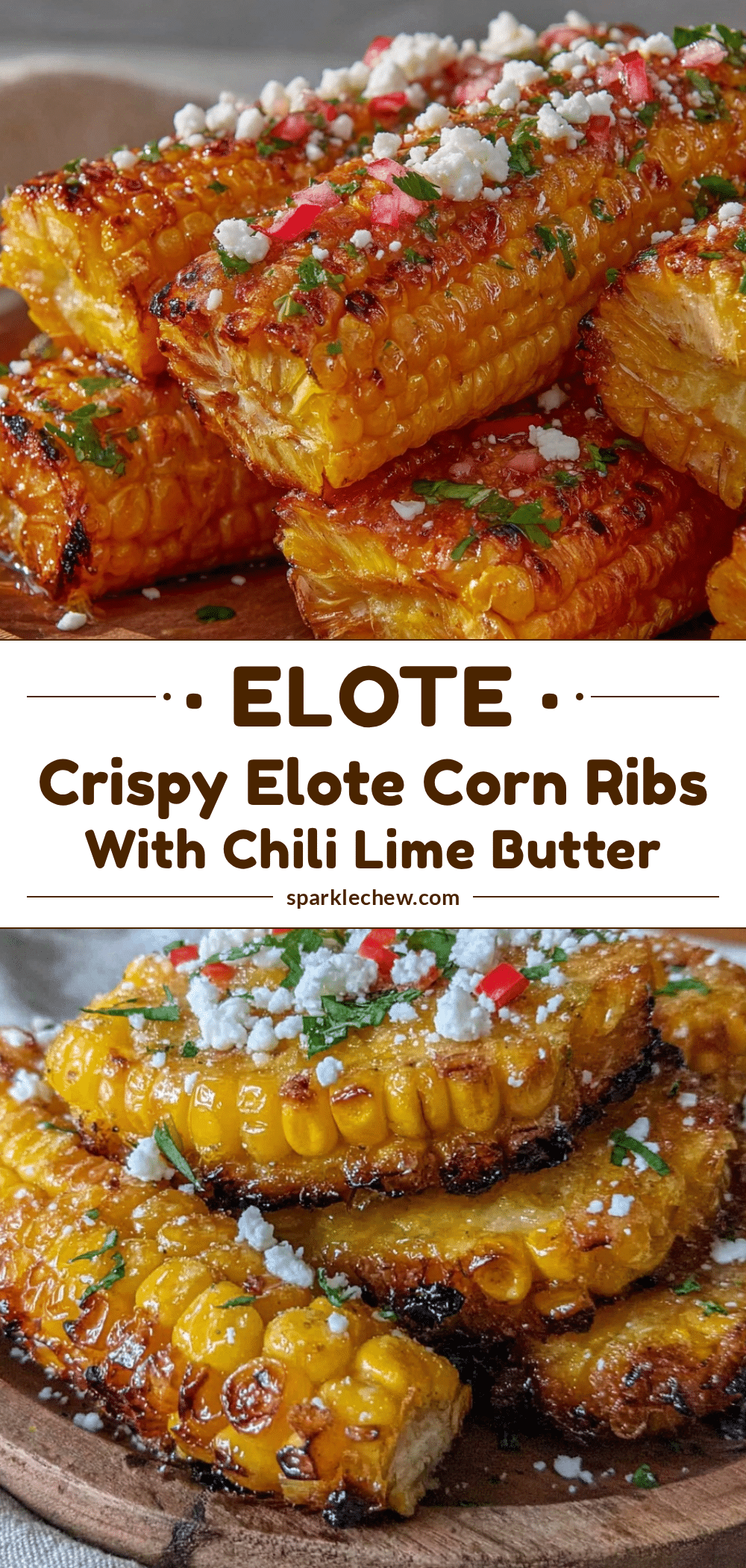 crispy elote corn ribs recipe