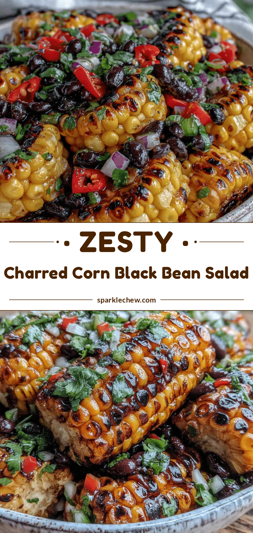 fresh charred corn and black bean salad recipe