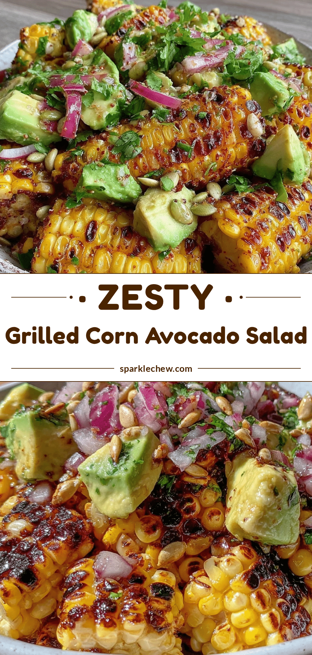 fresh grilled corn and avocado salad recipe