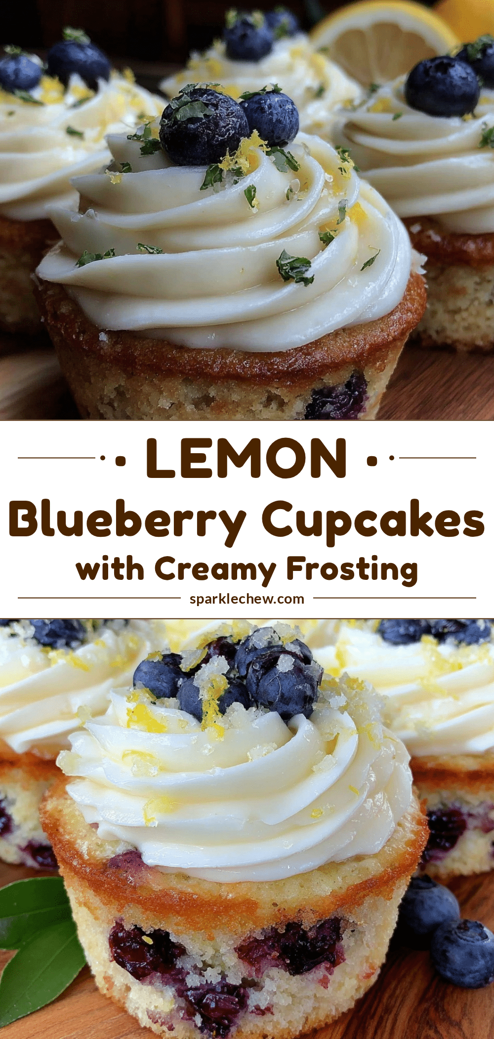 lemon blueberry cupcakes recipe