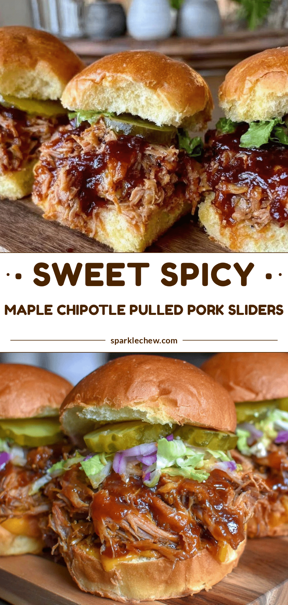 maple chipotle pulled pork sliders recipe