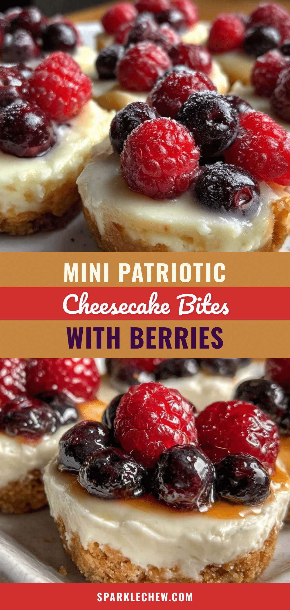mini patriotic cheesecake bites recipe