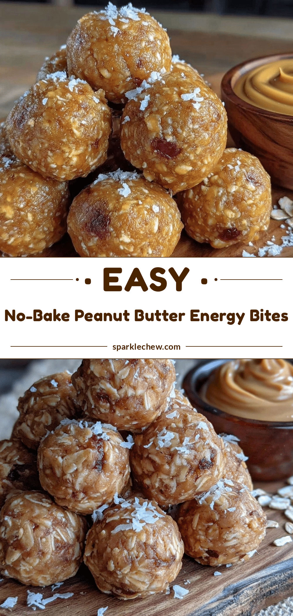 no-bake peanut butter energy bites recipe