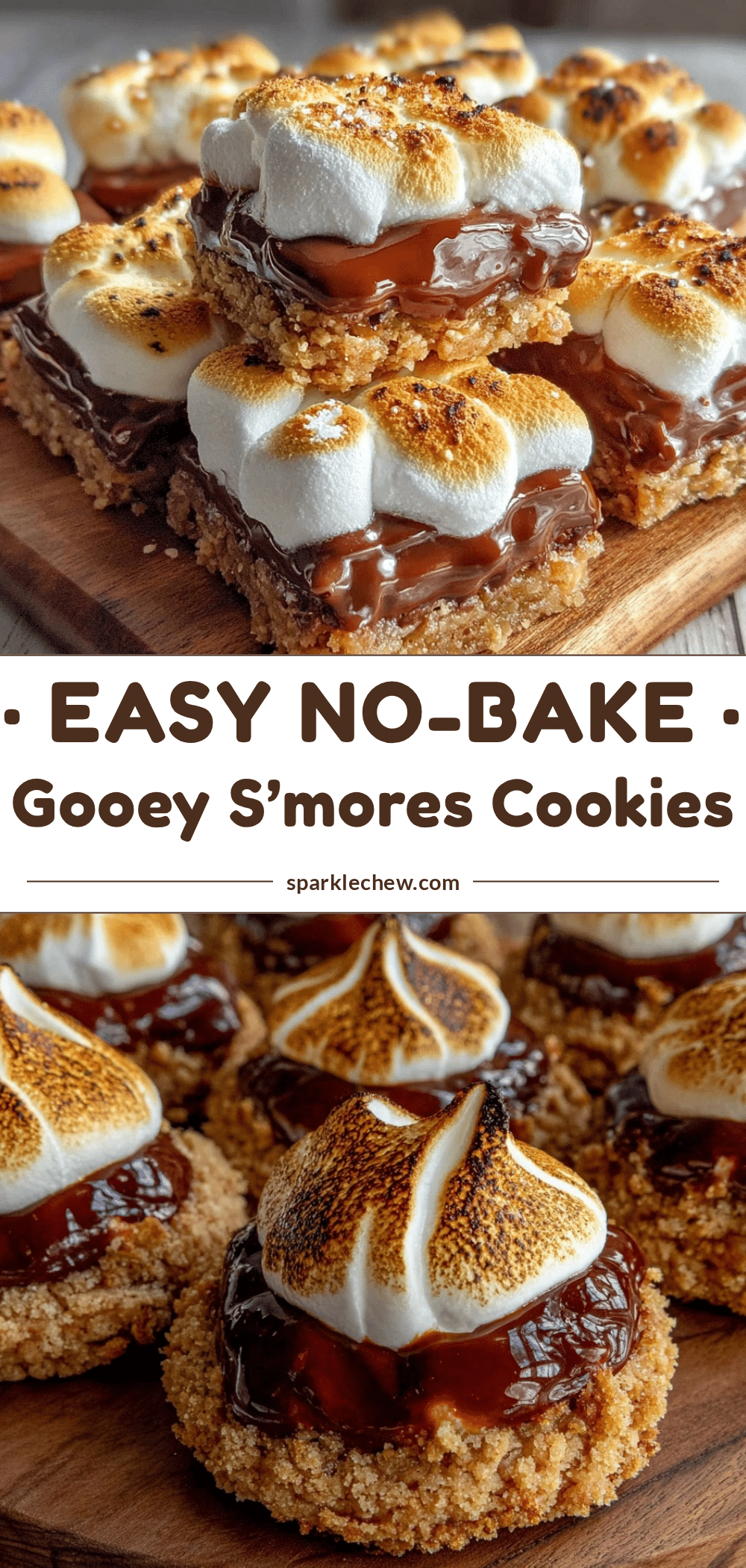 no bake s’mores cookies recipe