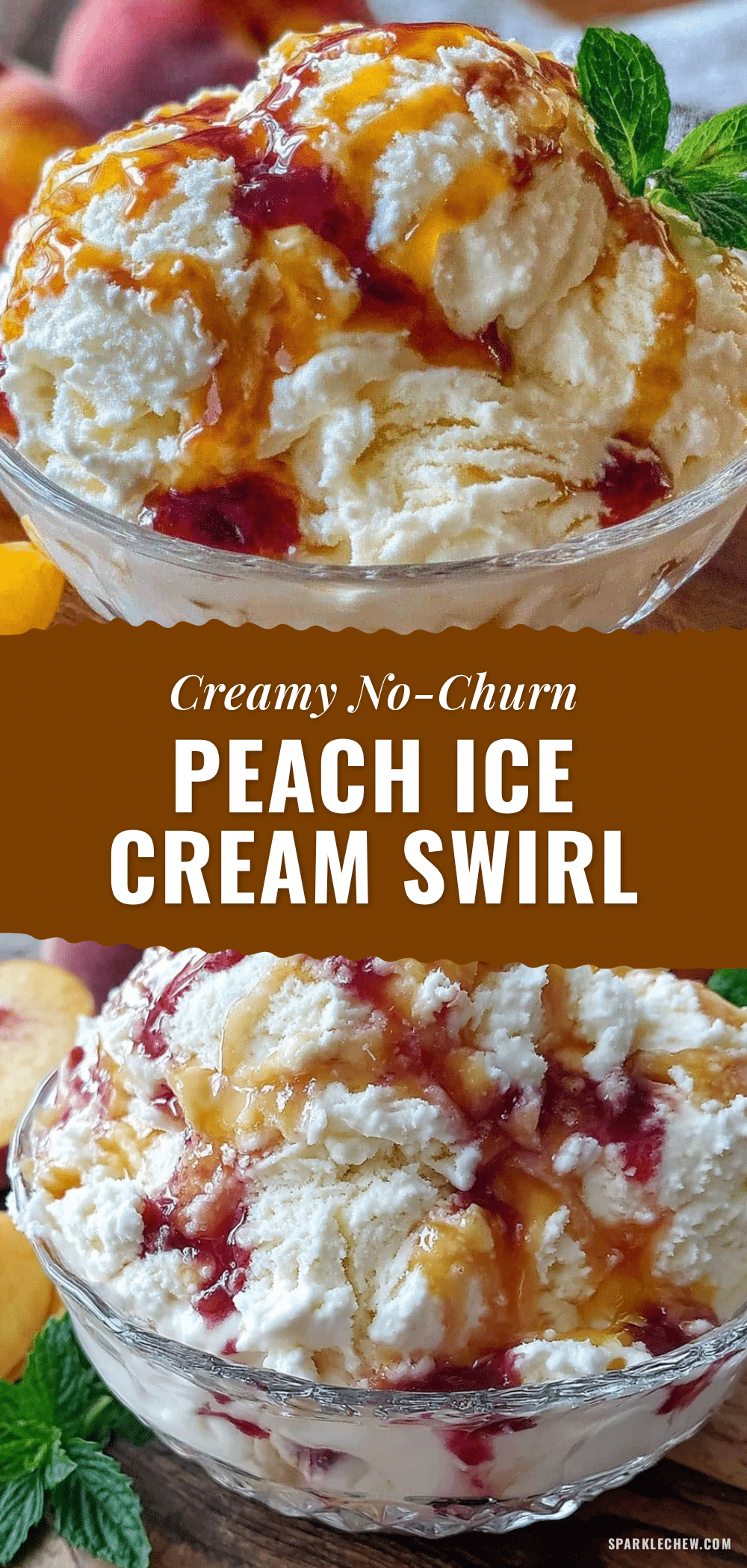 no-churn peach ice cream recipe