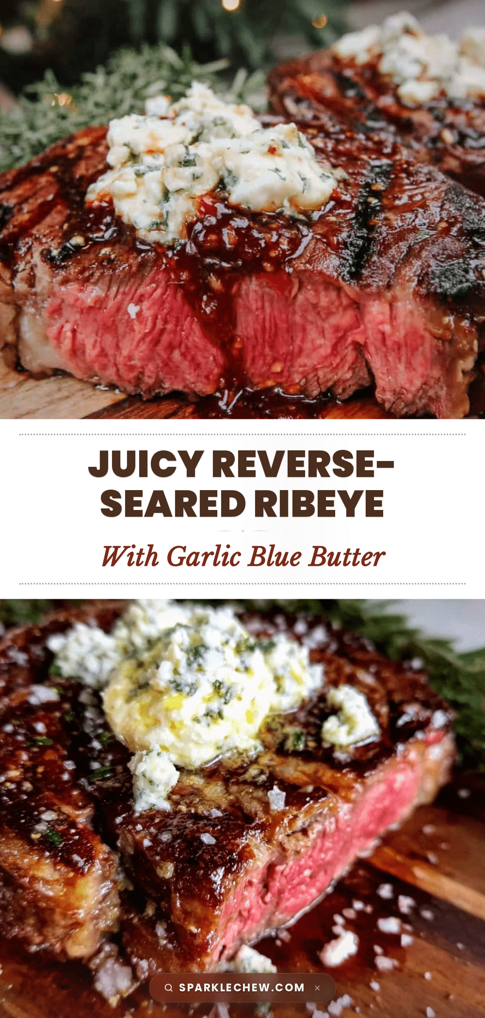 reverse-seared bone-in ribeye recipe
