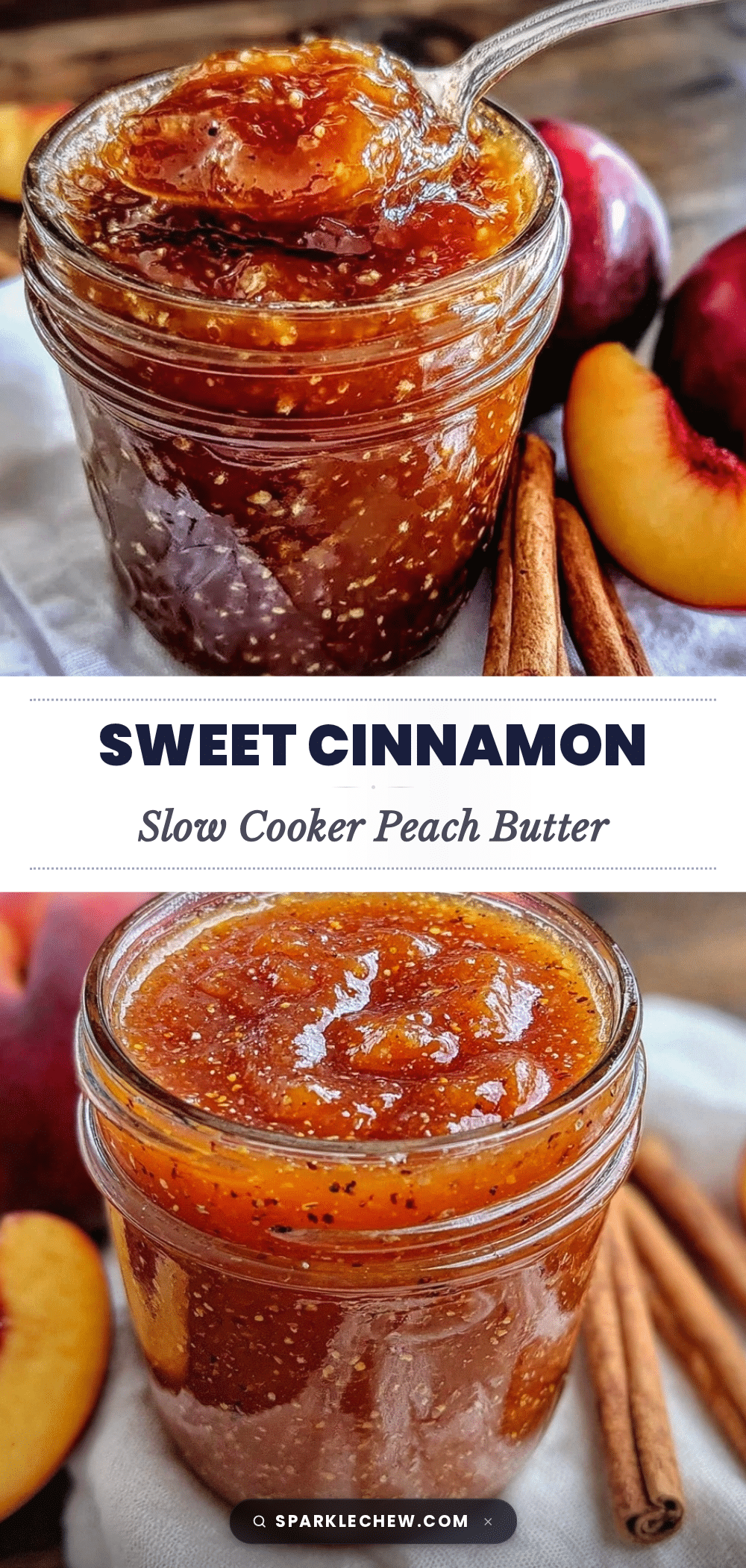 slow cooker peach butter recipe
