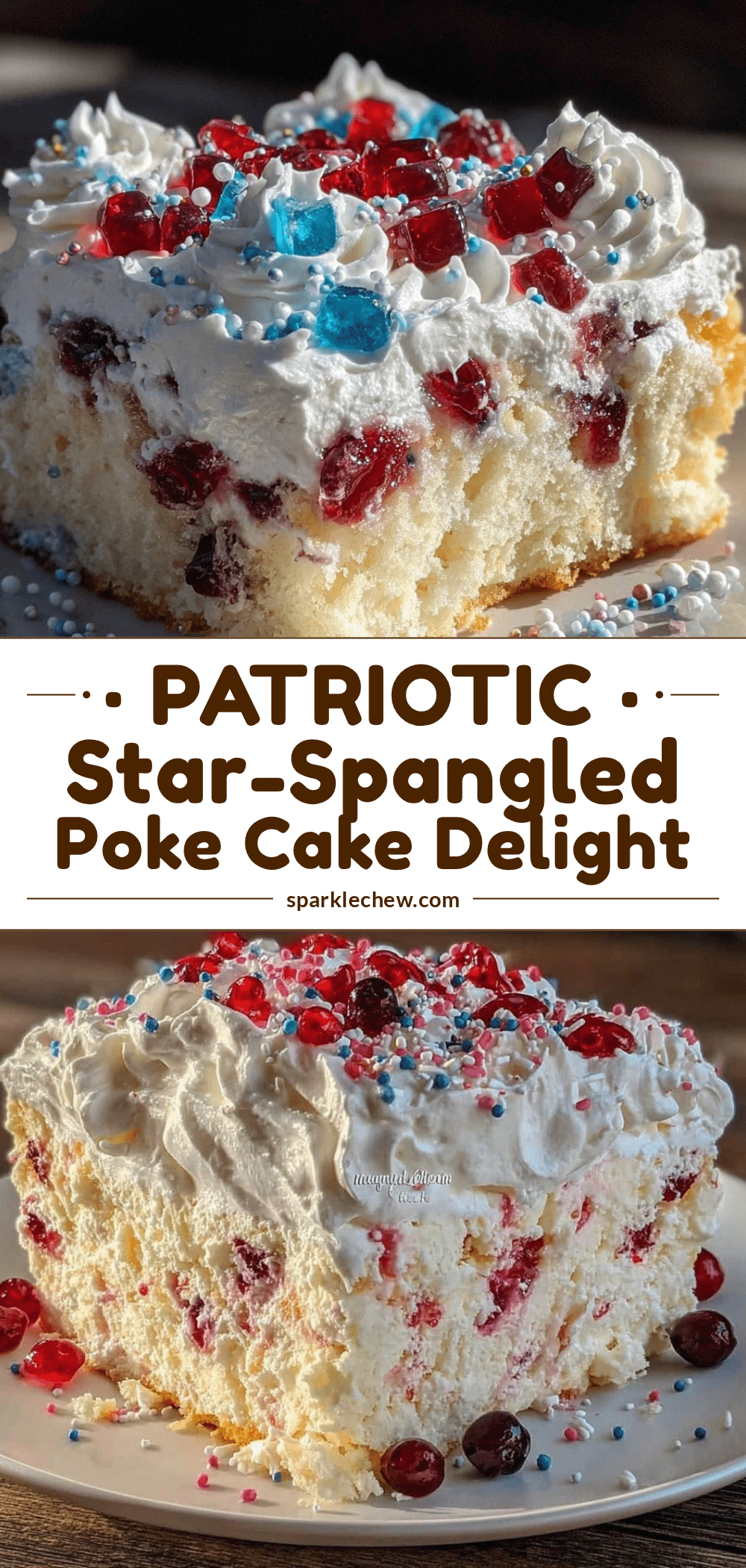 star-spangled poke cake recipe