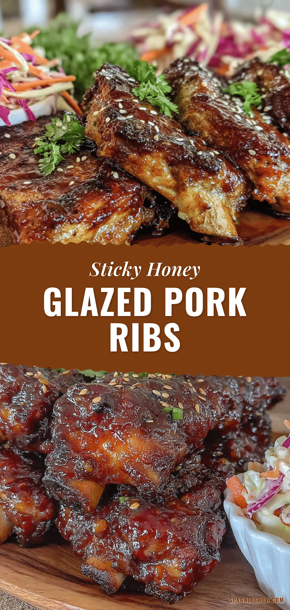 sticky honey sriracha pork ribs recipe