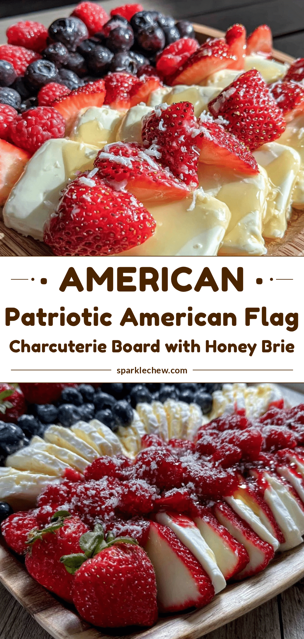 American Flag Charcuterie Board recipe