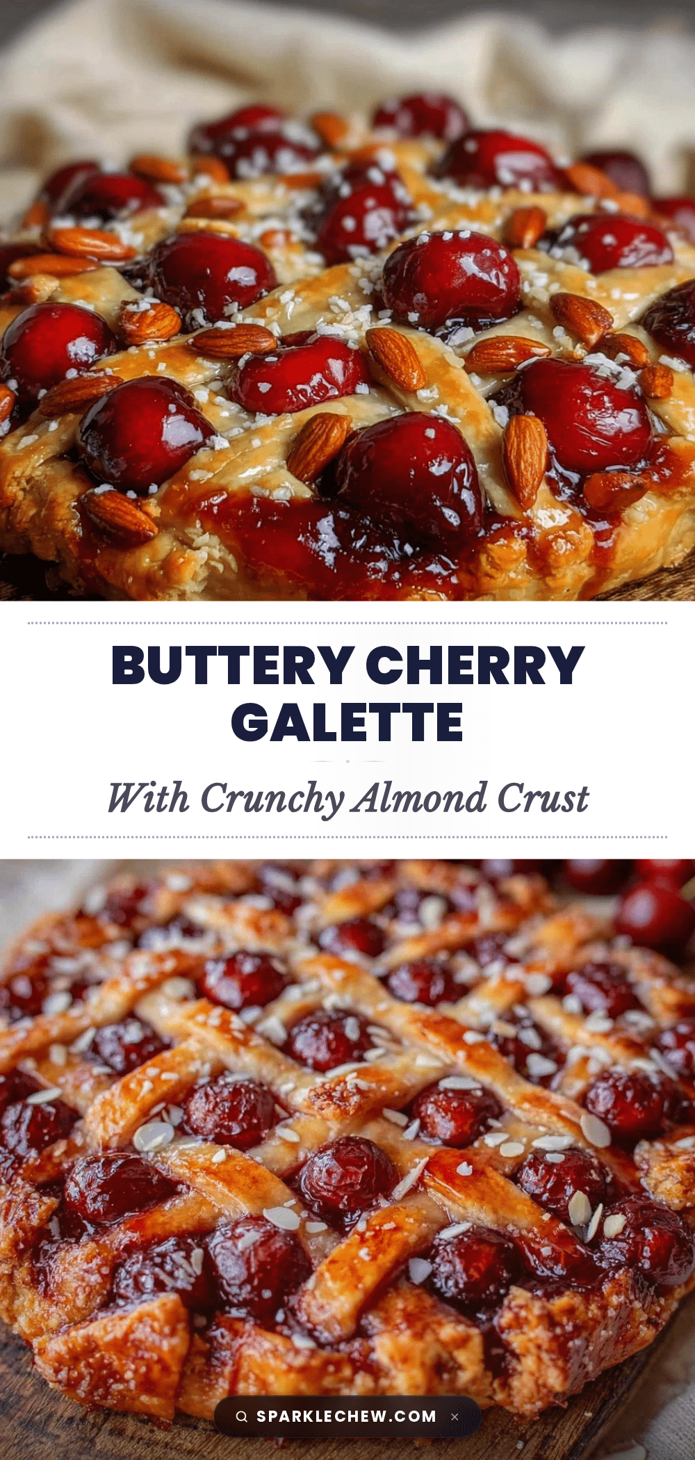 brown butter cherry galette recipe