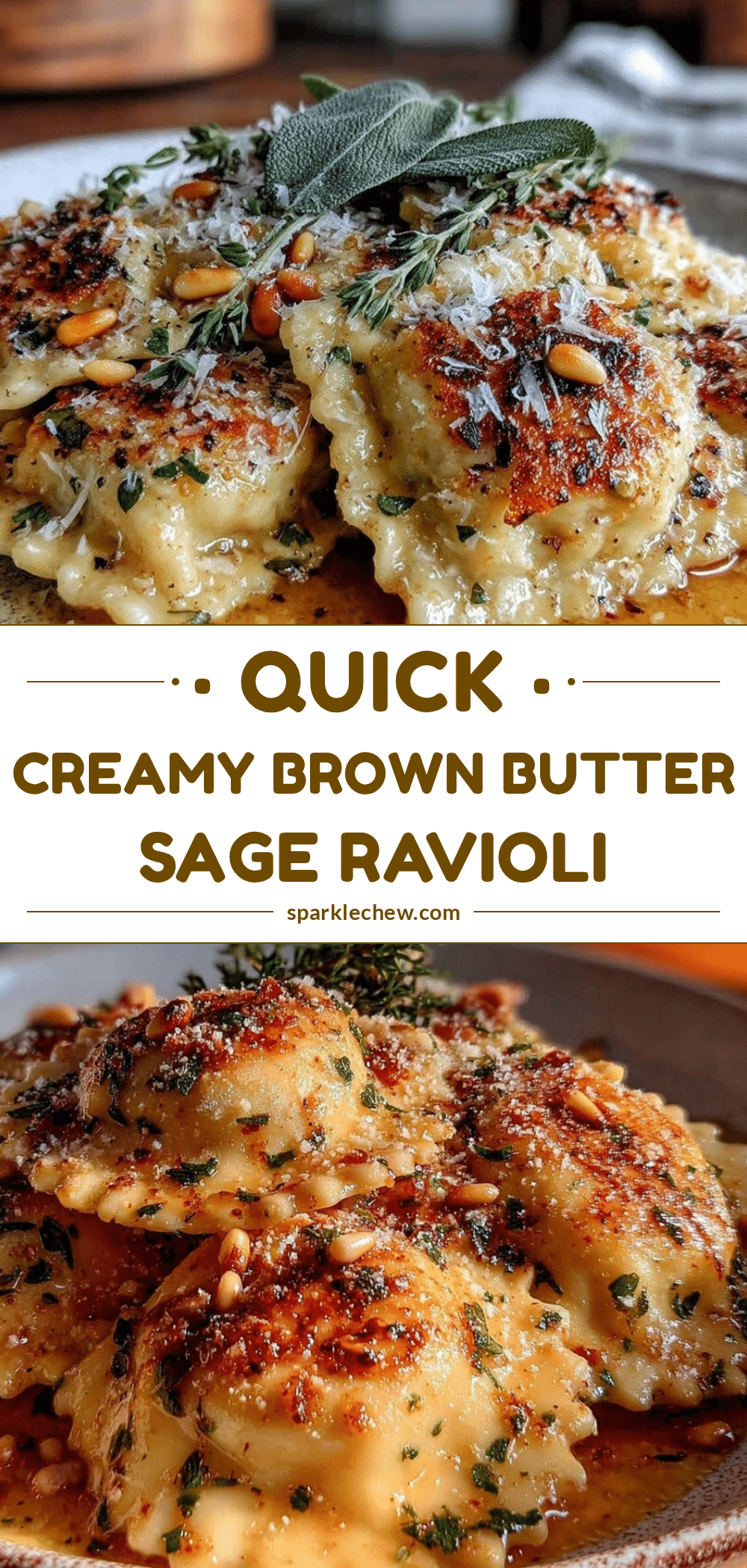 brown butter sage ravioli recipe