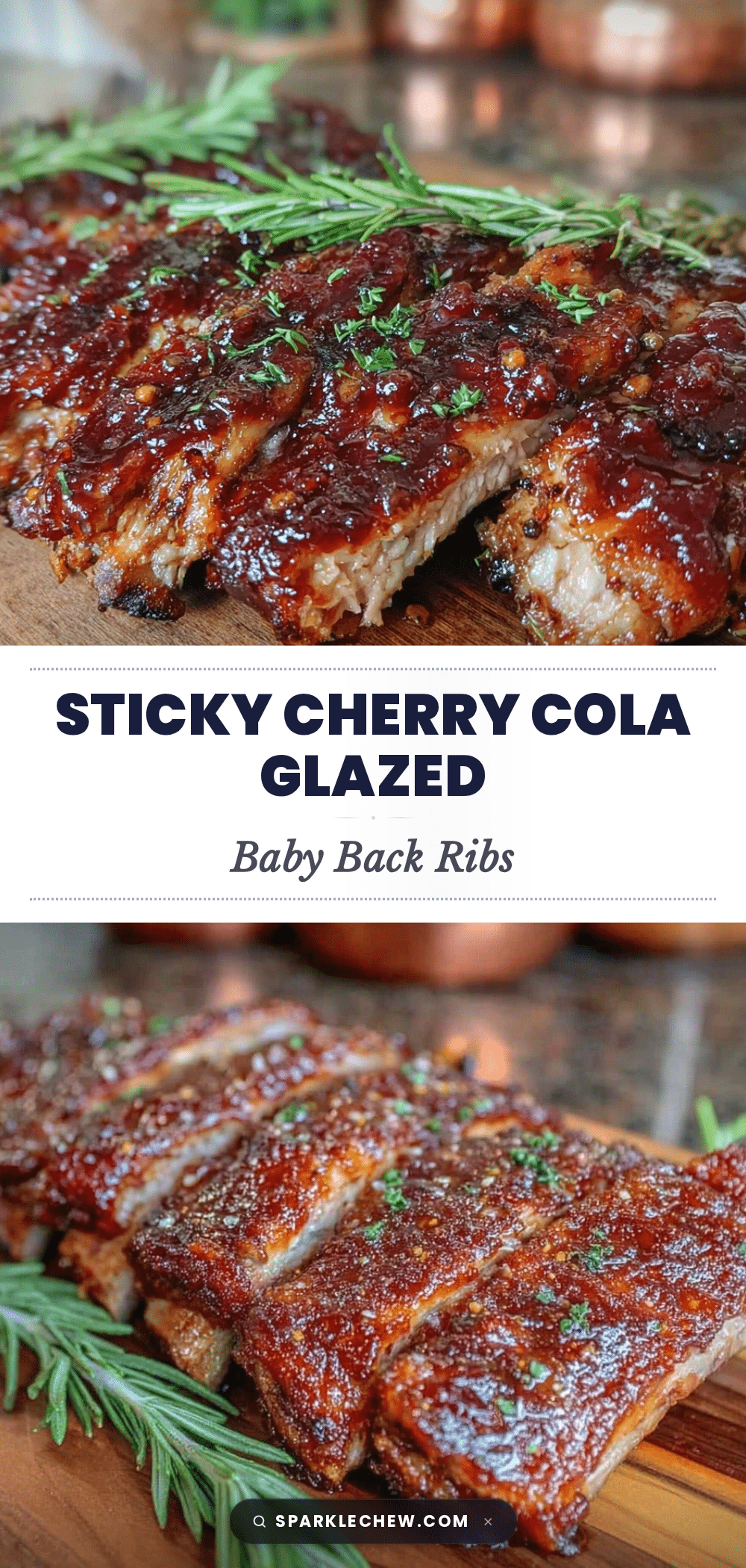 cherry cola glazed baby back ribs recipe
