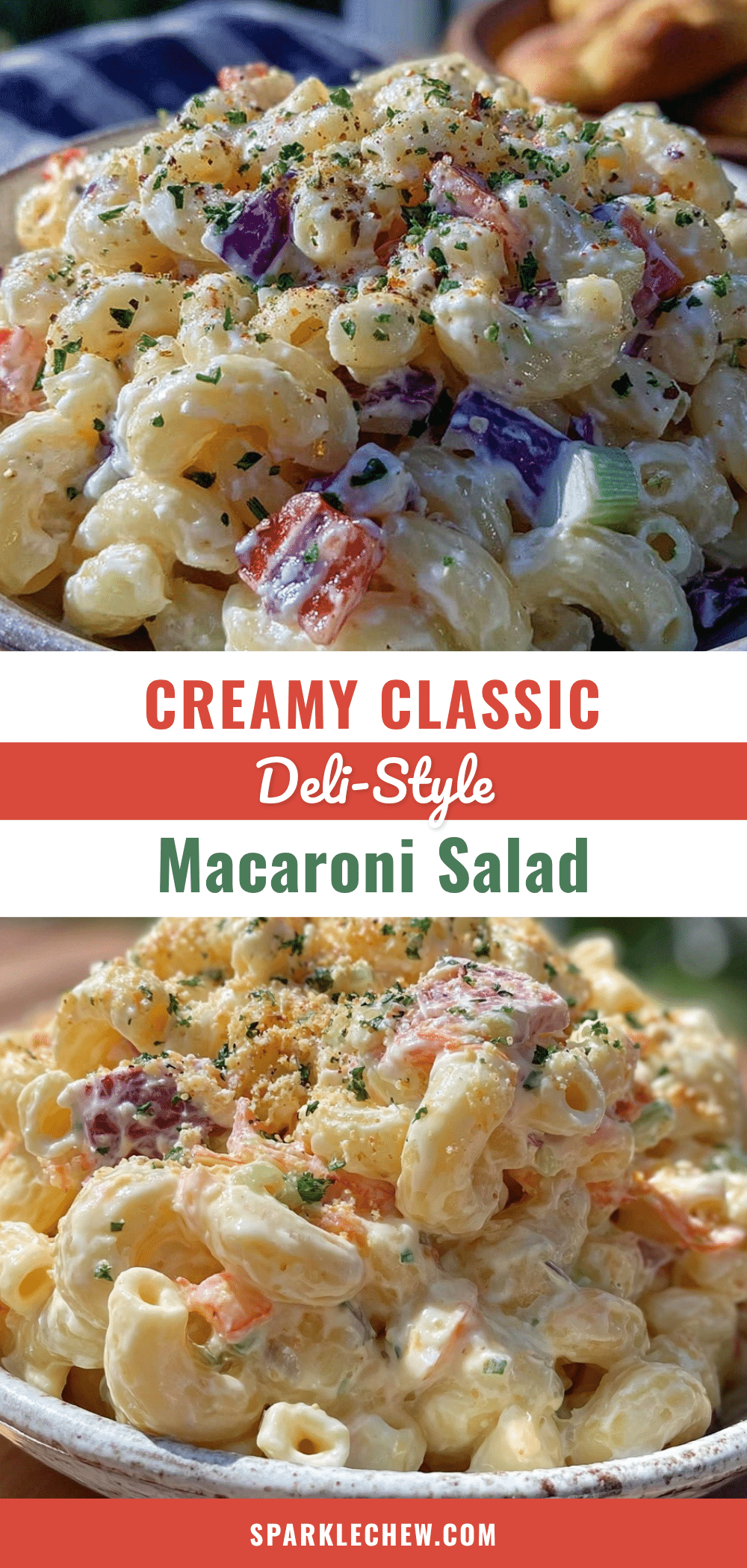creamy classic macaroni salad recipe
