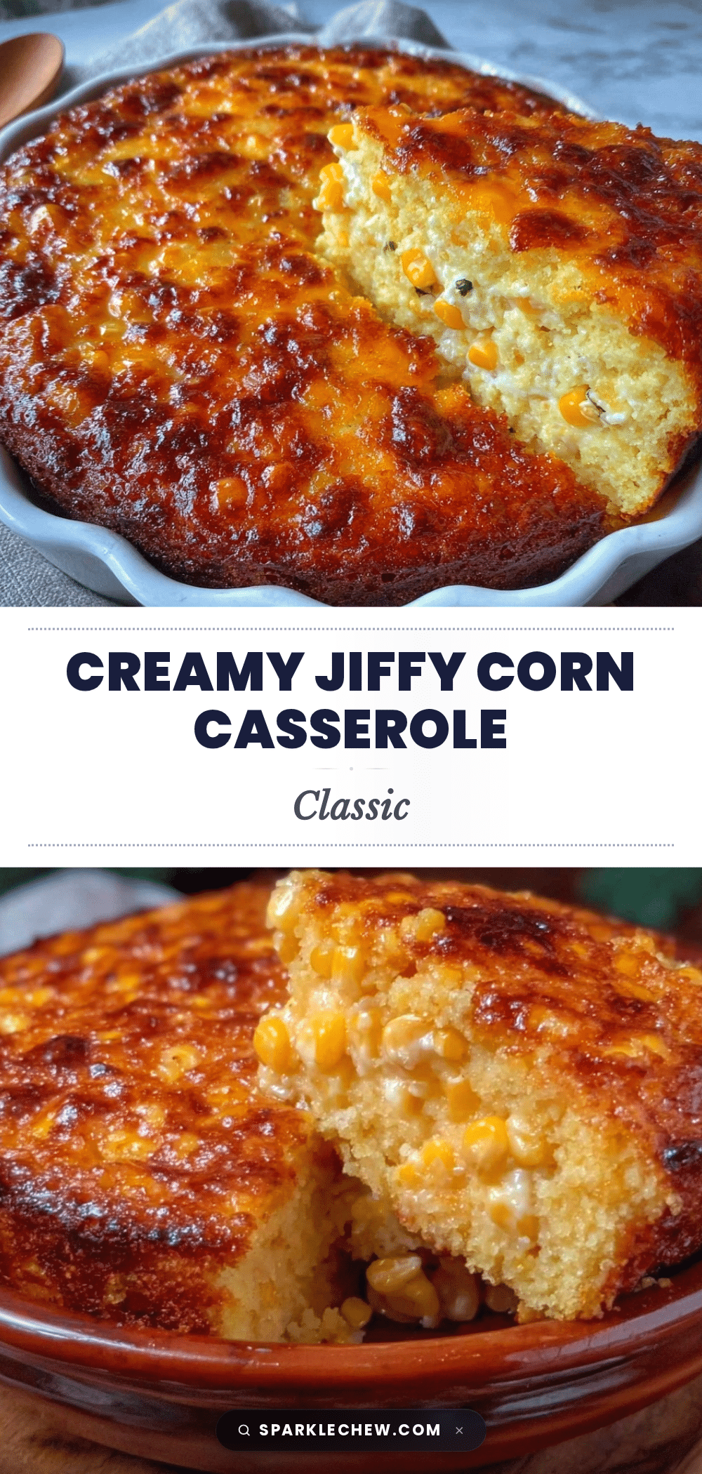 creamy corn casserole recipe