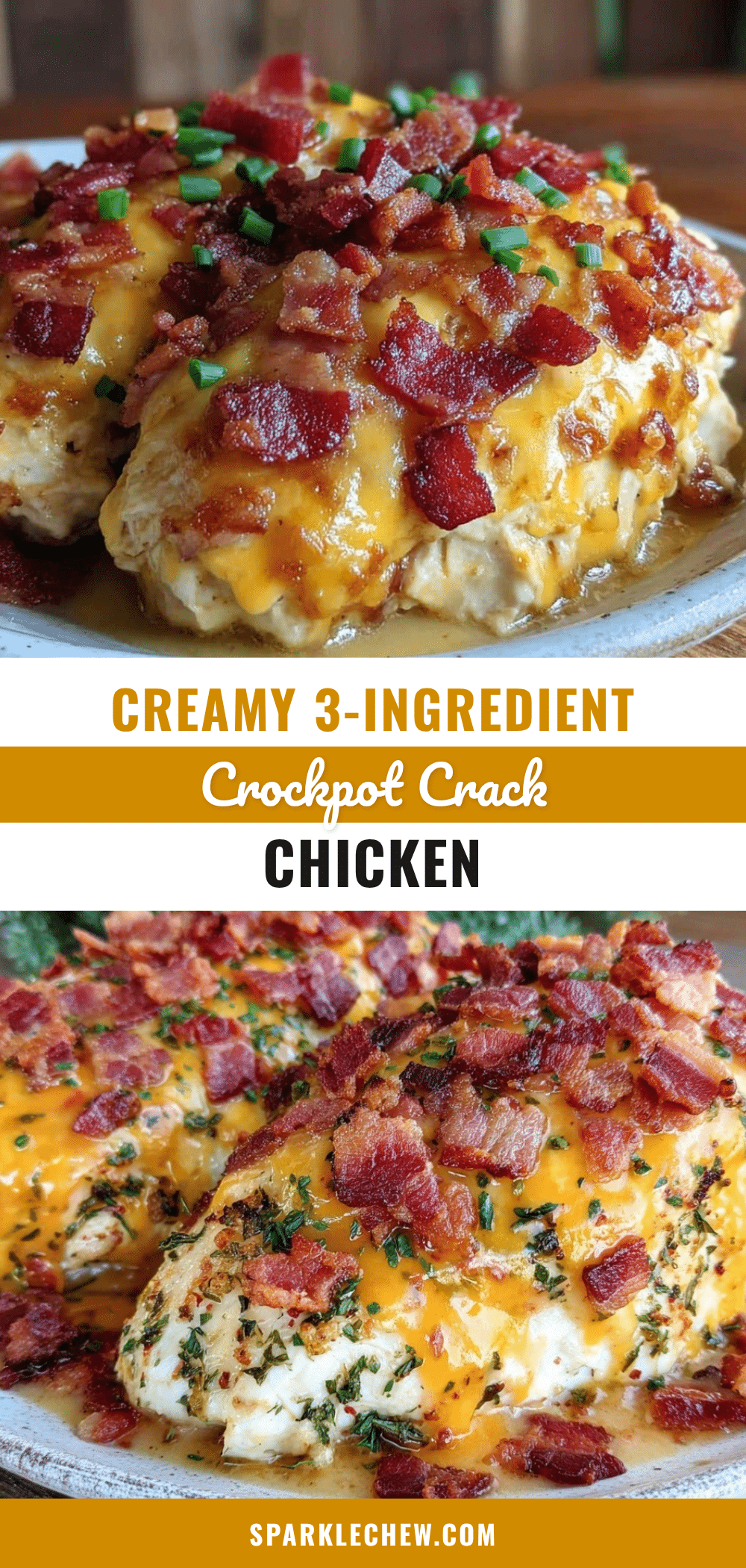 creamy crockpot crack chicken recipe