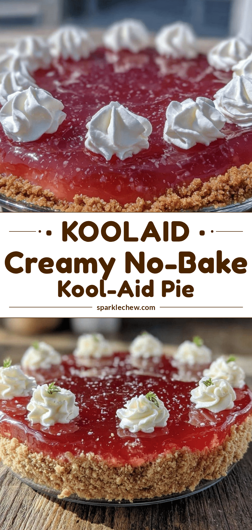 creamy Kool-Aid pie recipe