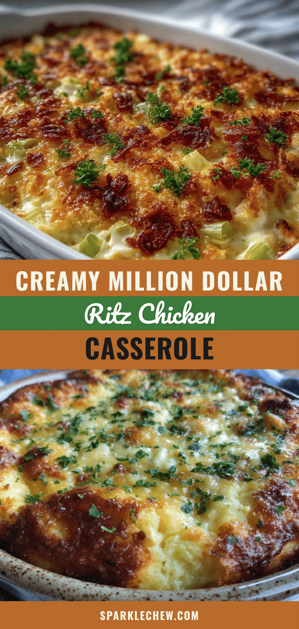 Creamy Million Dollar Chicken Casserole recipe