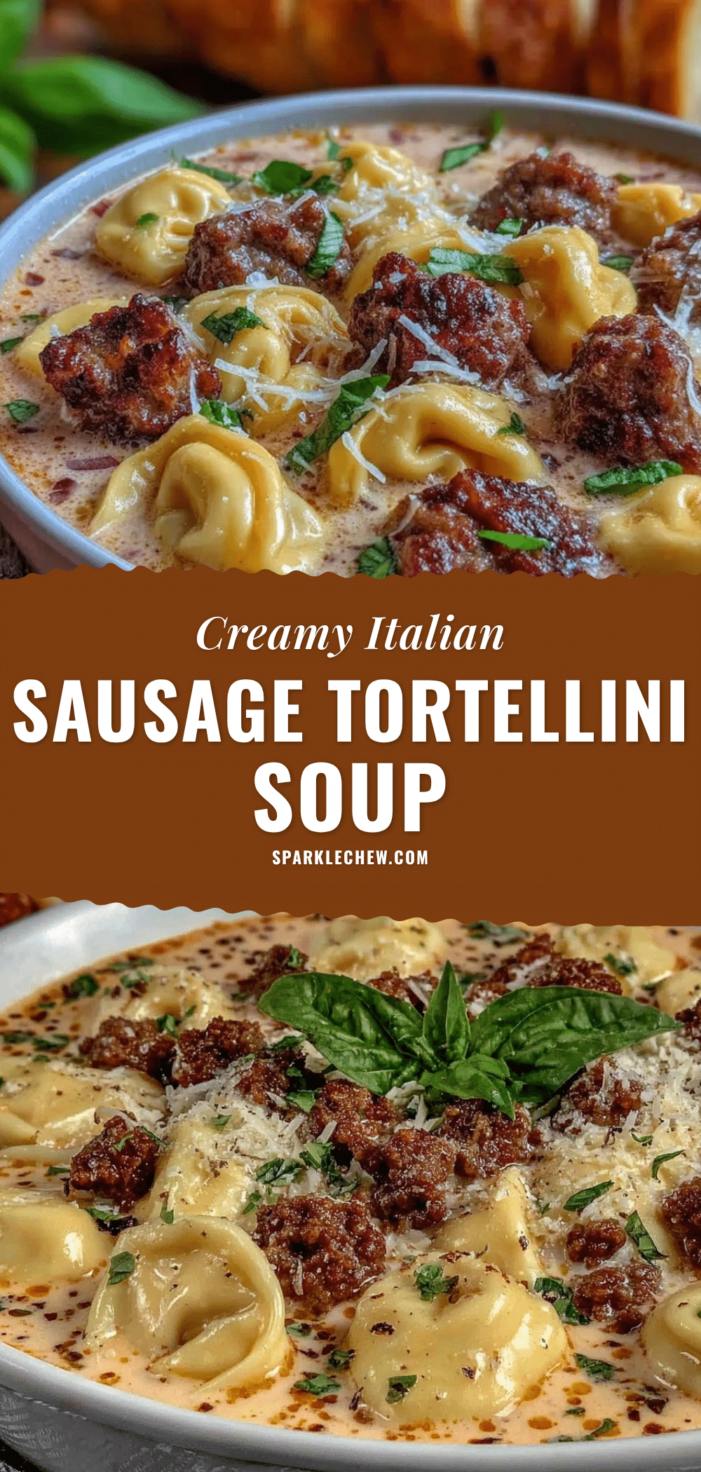 creamy tortellini soup with italian sausage recipe
