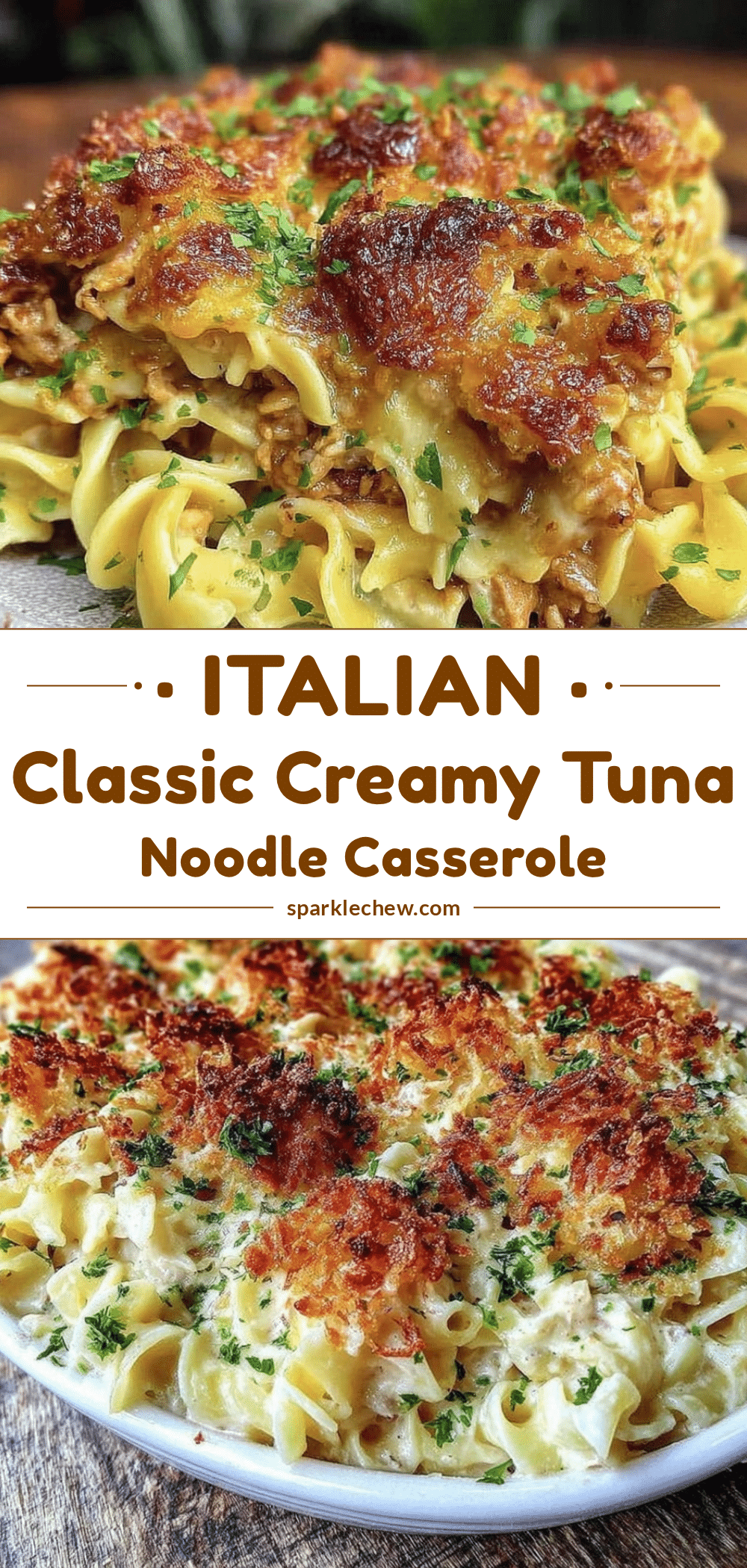 creamy tuna noodle casserole recipe