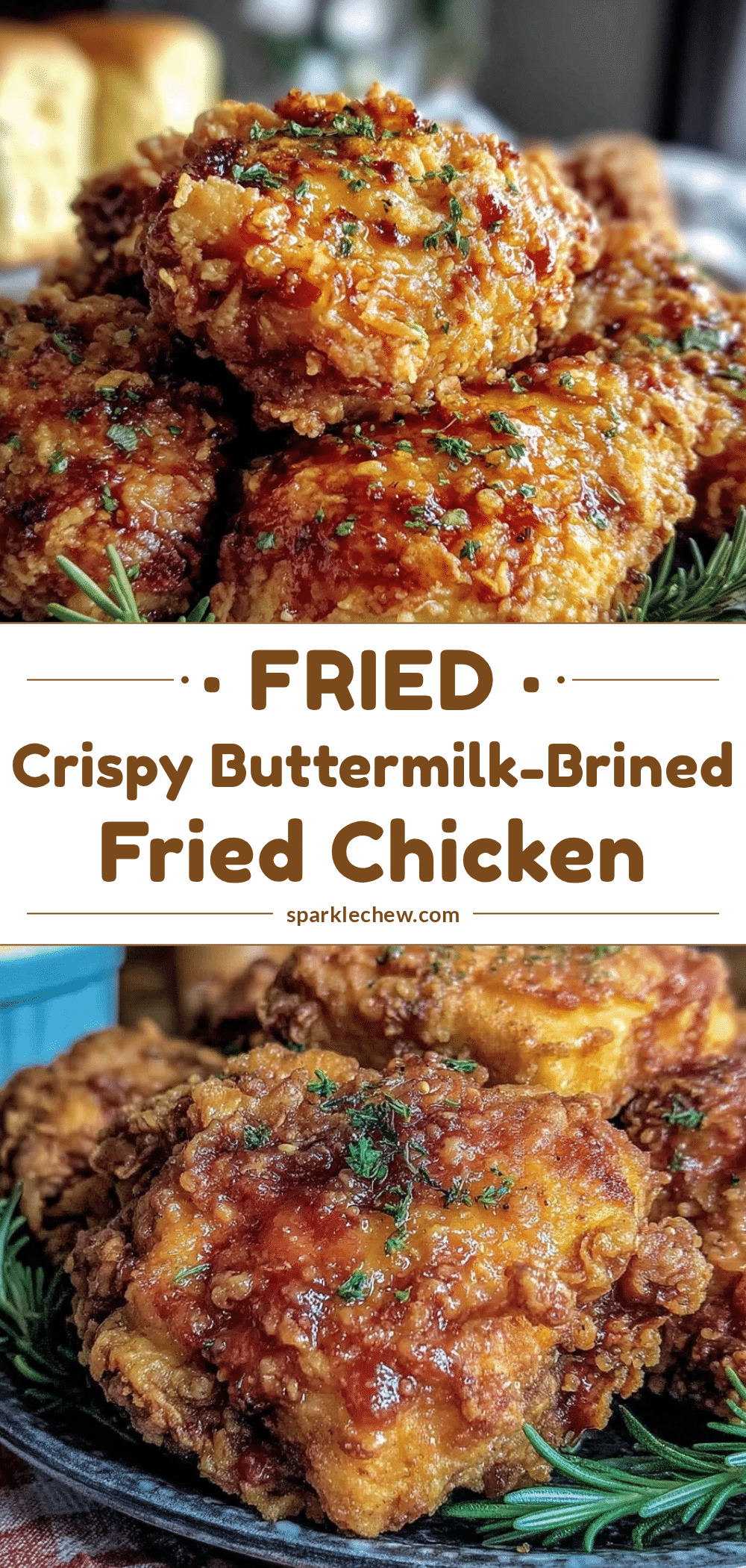 crispy buttermilk-brined fried chicken recipe