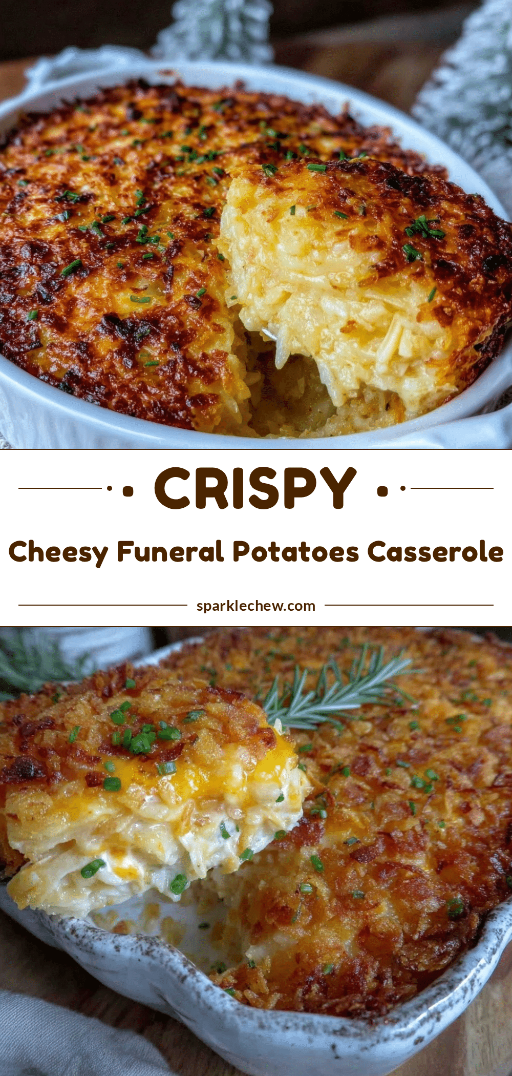 crispy cheesy funeral potatoes casserole recipe