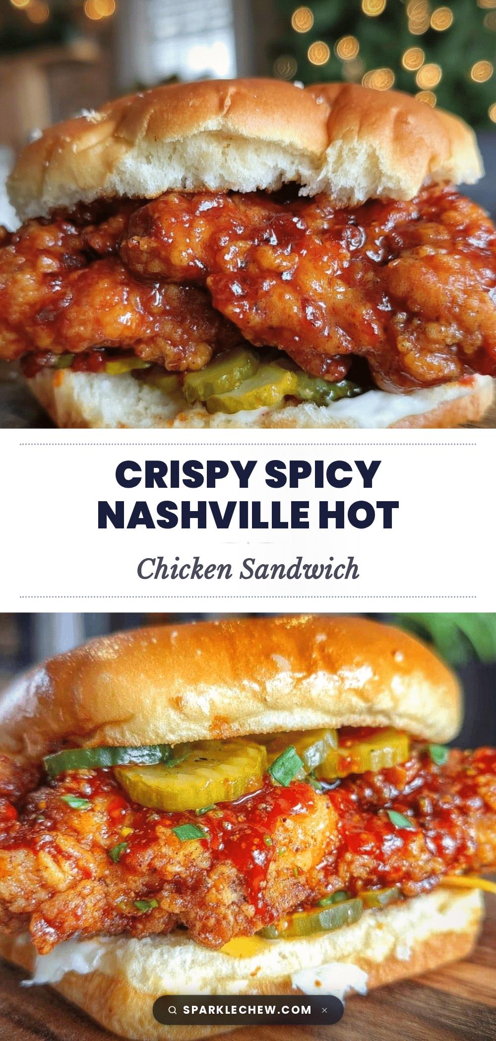 Crispy Nashville Hot Chicken Sandwich recipe