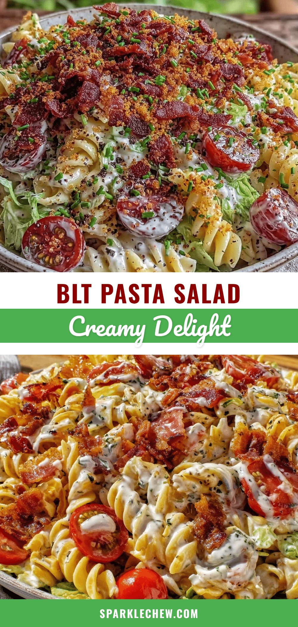 Fresh BLT Pasta Salad recipe