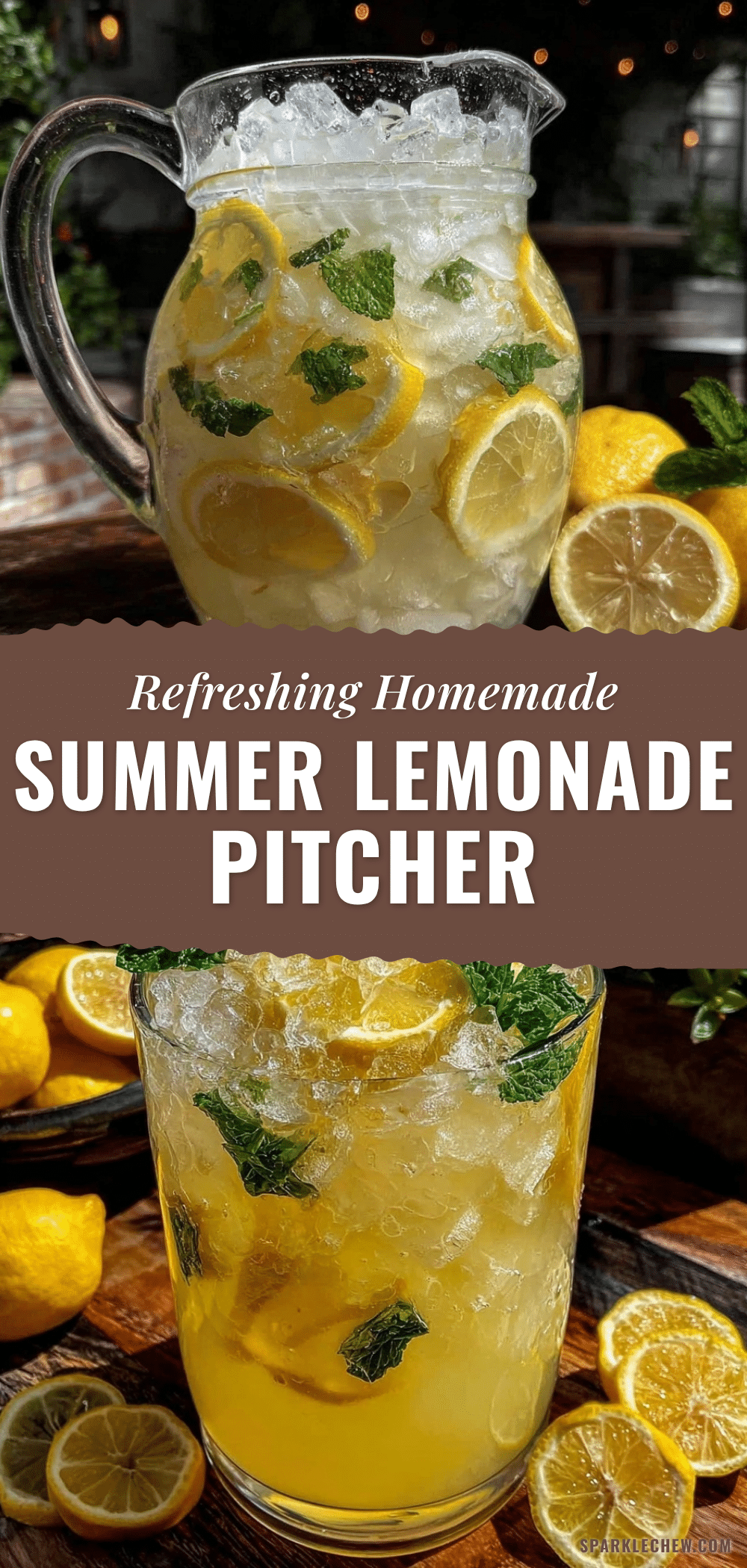 fresh homemade lemonade pitcher recipe recipe