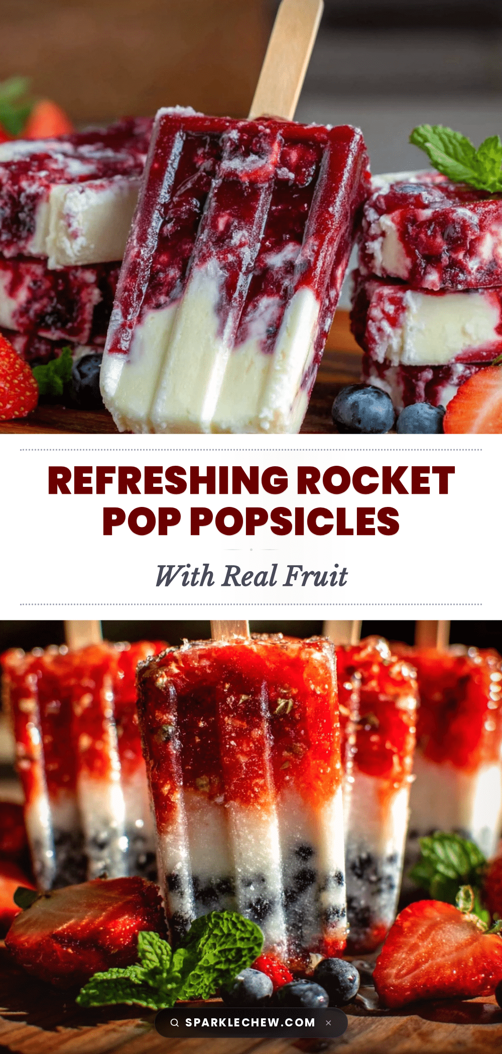 fresh rocket pop popsicles recipe