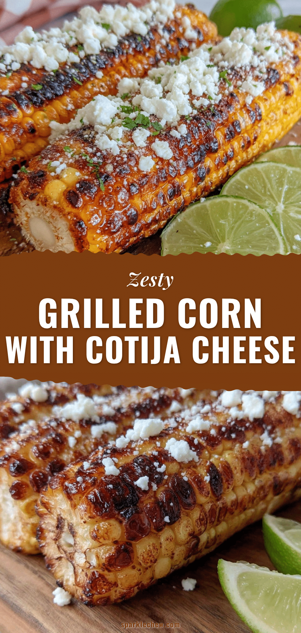 grilled corn with cotija and lime recipe