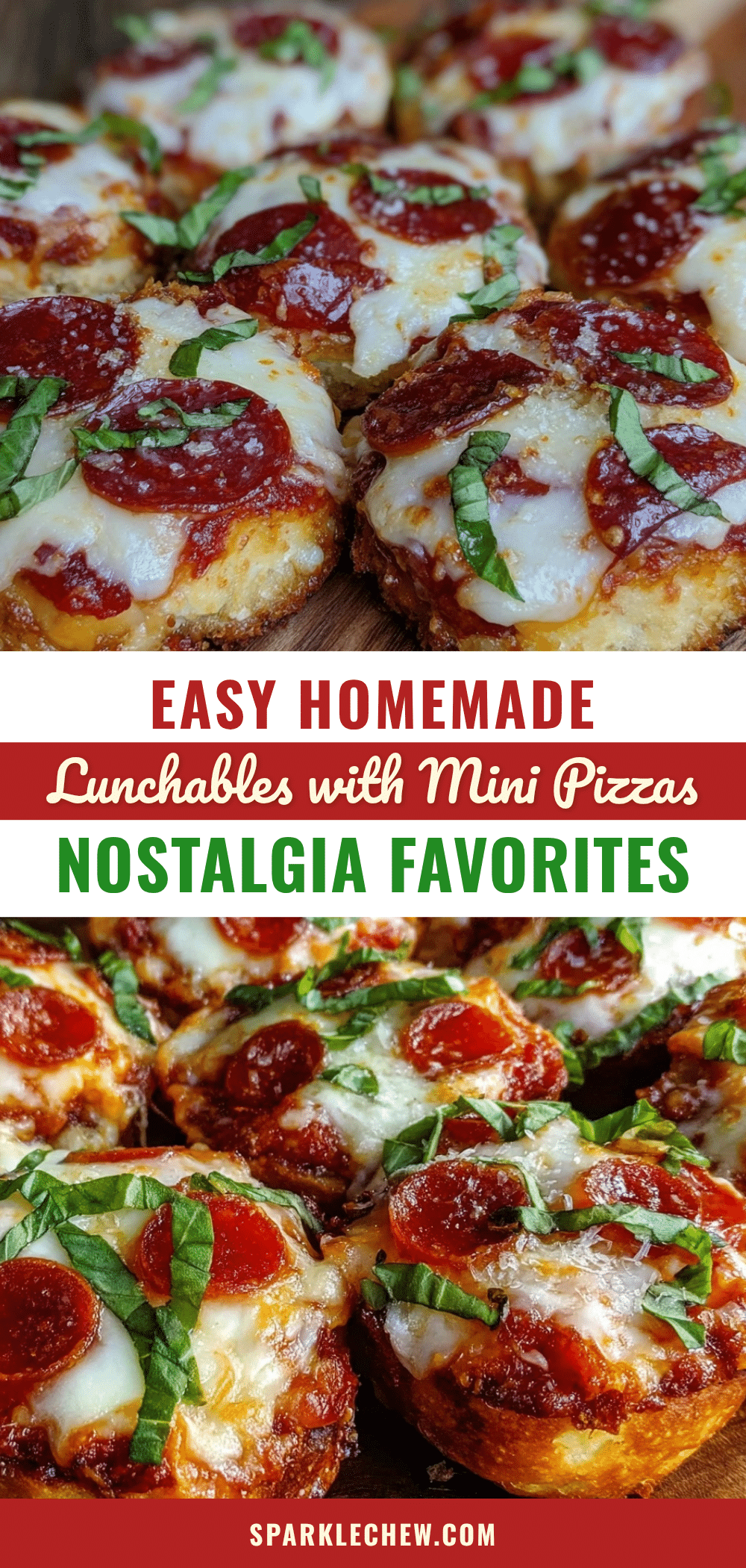 homemade lunchables mini pizzas recipe